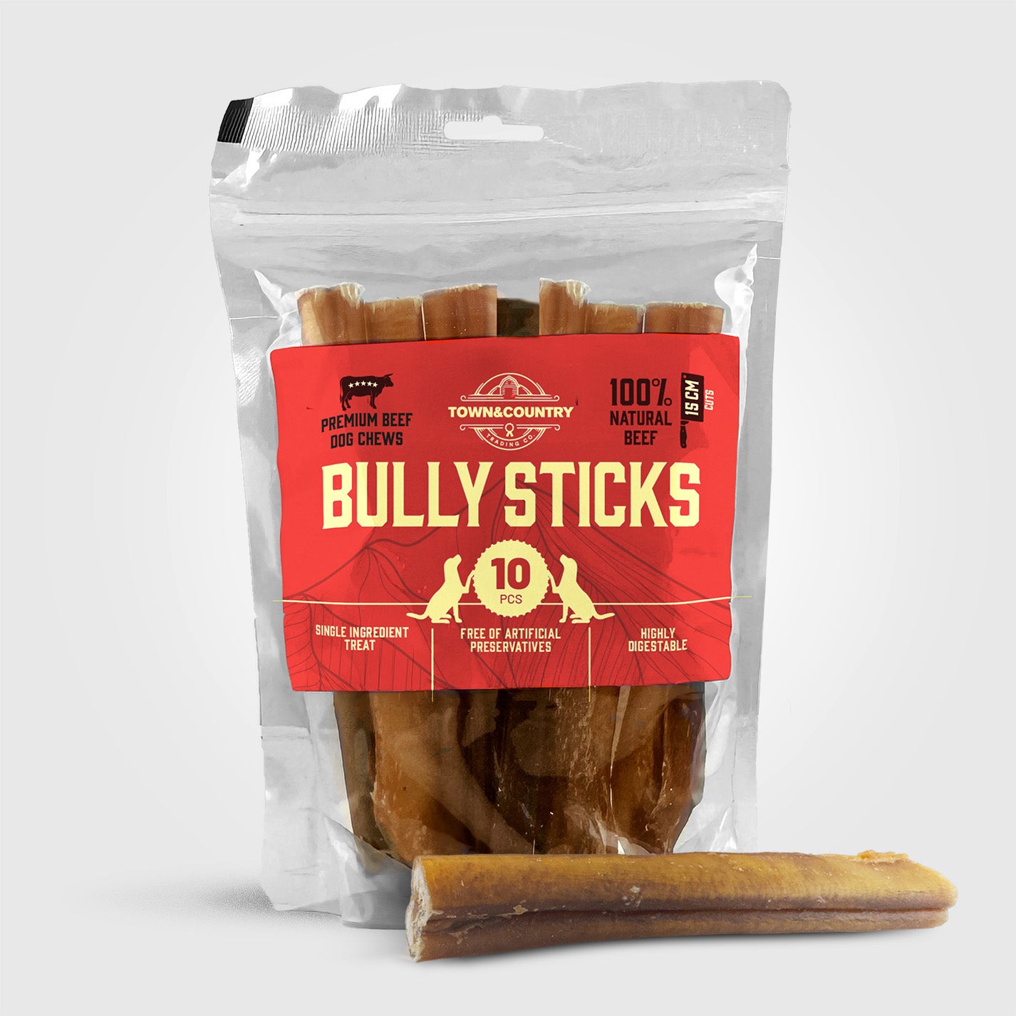 Bully Stick 15 CM | 10-pack