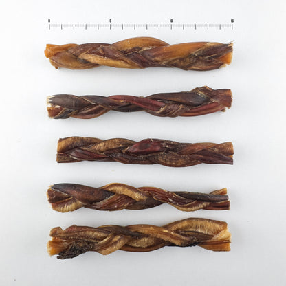 Braided Bully Stick 15 CM | 10-pack
